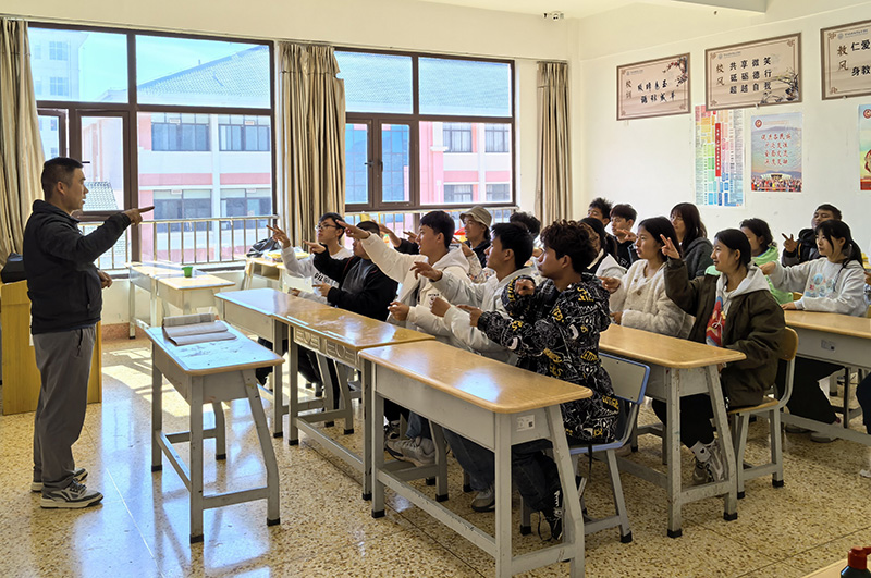 徐润刚在上课。星空游戏app推荐免费供图